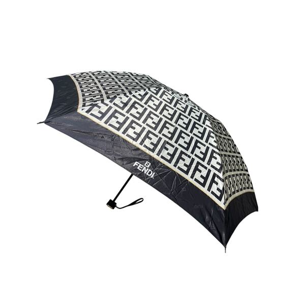 Fendi Ivory Zucca Umbrella - Picture 1 of 5
